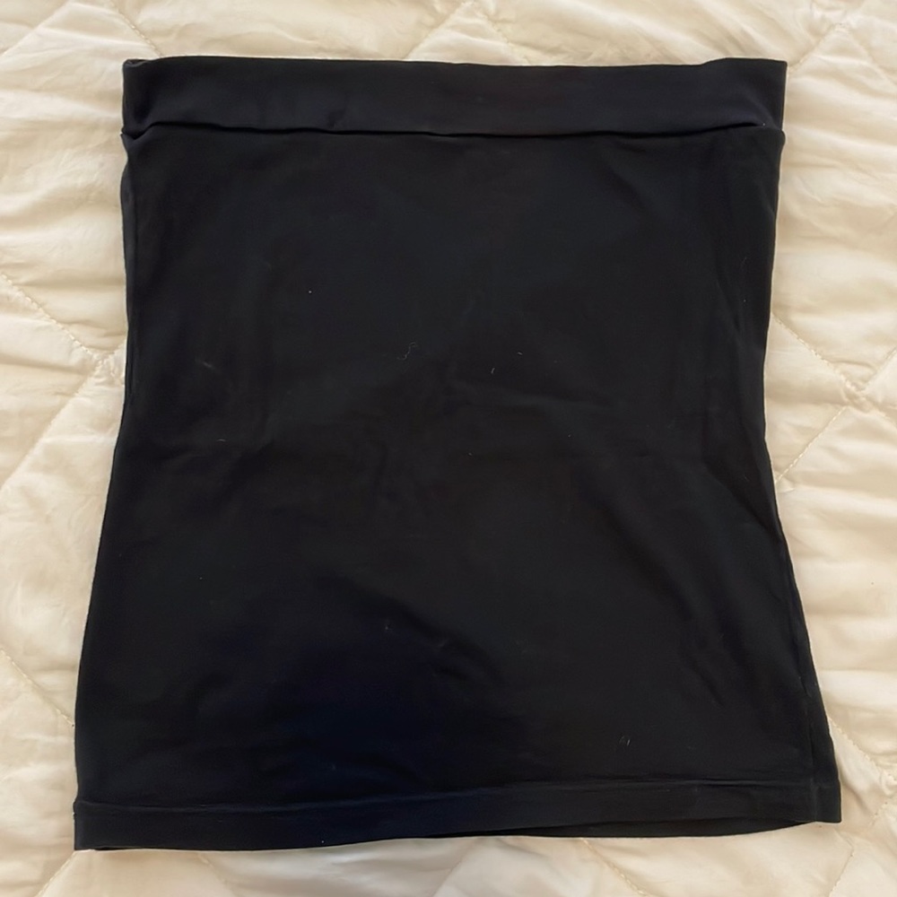 Mini skirt black / tube top